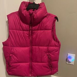 Pink Puffer Vest